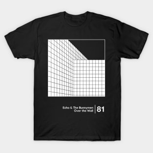 Over the Wall - Minimalist Style Graphic Artwork T-Shirt